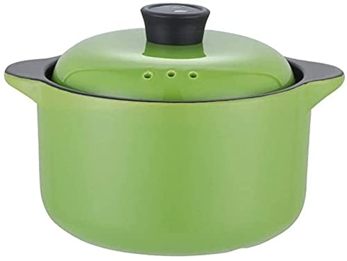 ZHEYANG Cazuelas de Barro Cazuelas Induccion Barro Cacerola esmaltada de Hierro Fundido para Horno holandés con Tapa,Duradera,sin decoloración,Adecuada para Todas Las Fuentes de Calor-5