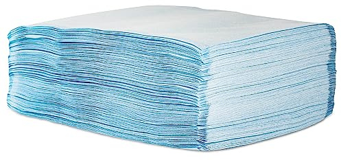 Manopola carta Secca Monouso – Adatta per Pulizia e Igiene Anziani, Disabili, Allettati – Lato Esterno Assorbente – Lato Interno Impermeabile – Uso Sanitario 100pz