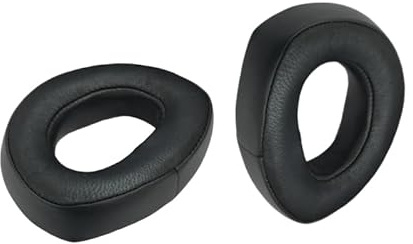 INF 1 par öronkuddar av fårskinn för Sennheiser HD700, exakt passform, förbättrad ljudupplevelse, bekväma och mjuka att bära, svart
