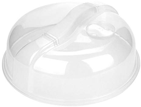 Tapa transparente para sobras de cocina, cubierta de alimentos para microondas, protector de placa ventilada, ventilación de alimentos, tapa de polipropileno a prueba de aceite, procesamiento duradero