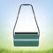 LZQ Rouleau à Gazon Manuel avec réservoir 57 cm 46L Diamètre du Rouleau 32 cm pour Le Jardin Vert