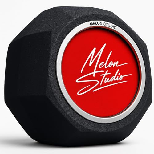 Melon Studio Filtre Anti-Pop pour Micro, Cabine d'isolation vocale, équipement Portable, Filtre d'enregistrement Acoustique et Bruit, réduction des réflexions en Mousse