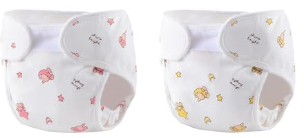 Pedolltree Reborn Baby Dolls Pannolini Accessori Confezione da 2 Pezzi per Bambole Reborn 43-56 Pollici Neonato Bambola Biancheria Intima Riutilizzabile Lavabile