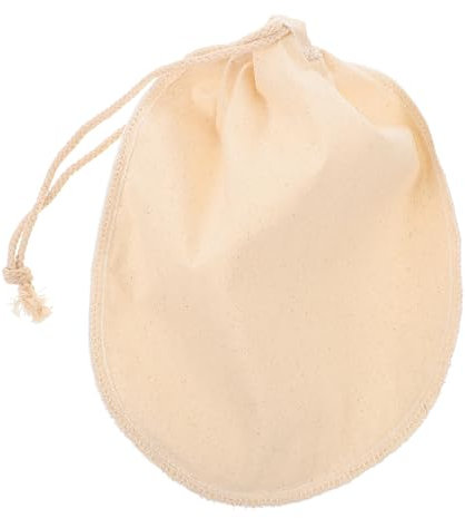 SHOWERORO Reusable Cotton Mesh Nut Milk Bag Cheesecloth Strainer for Almond Oat Soy Milk Cold Brew Fine Mesh Brewing Bag Kitchen Filter