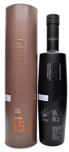 Octomore EDITION: 15.2 Super Heavily Peated Islay Single Malt 57,9% Vol. 0,7l in Tinbox
