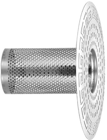 Attrape-Cheveux pour Drain de Douche | Capteur de Cheveux | Bouchon de Bain | Attrape-Cheveux de Douche | Filtre de vidange de Sol en Acier Inoxydable pour Salle de Bain