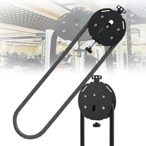 Cable Machine Pulley System Endless Rope Trainer Adjustable Premium Nylon Rope for Muscle Endurance Upper Extremity Training Aerobic Training