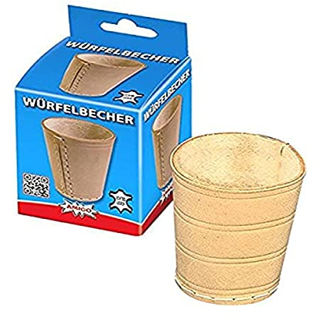 Amigo 87051 Würfelbecher 8,4 cm unbefüllt