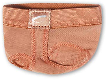 Capezio Barely There footUndeez Ballet Shoes, Flexible Padded Ballet Shoe For The Appearance Of Dancing Barefoot, Supportive Ballet Dance Shoes For Barefoot Performances - Light Sun, XL (Extra Large)