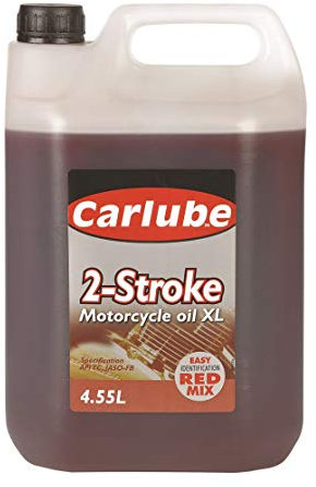 Carlube 2-Stroke Mineral Engine Oil Motorcycle Oil 4.55 Litres