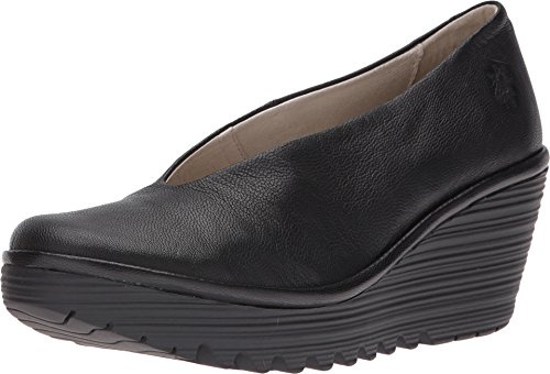Fly London Yaz, Bailarinas Mujer, Black 149, 37 EU