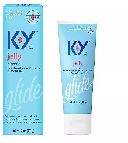 K-y Ky Jelly Personal Lubricant Quickly Prepares You for Intimacy Protects Against Discomfort : Net Wt 2 Oz (Pack of 2)