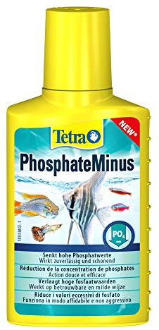 Tetra PhosphateMinus - senkt schonend und zuverlässig den Algennährstoff Phosphat im Aquarium, 100 ml