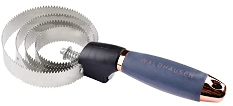 WALDHAUSEN Federstriegel mit Gelgriff, schwarz