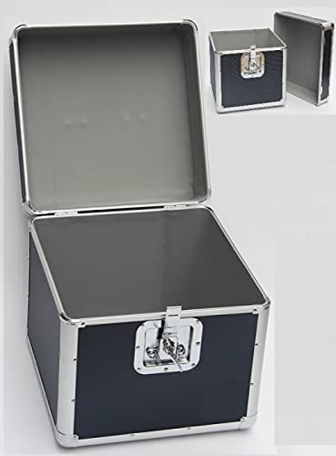 Cristalray DJ-case für 70-100 Schallplatten - 36 x 39 x 35 cm - Schwarz