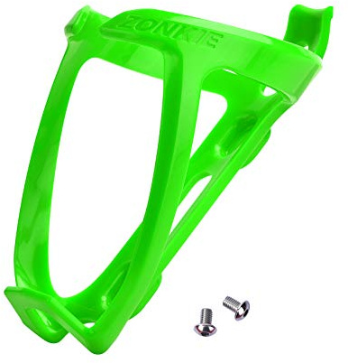 zonkie Cykelflaskhållare, plastcykelflaskhållare, väg, mountainbike flaskhållare (grön)