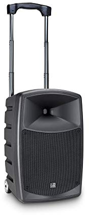 LD Systems ROADBUDDY 10 BASIC - Akkubetriebener Bluetooth-Lautsprecher mit Mixer, schwarz