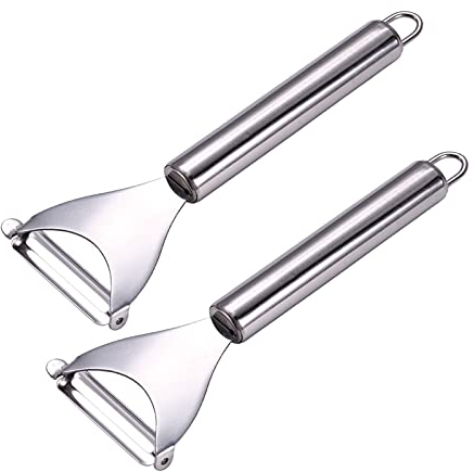 BKBS Pelapatate Verdure E Asparagi Pelapatate Universale Pelapatate Professionale Pelapatate in Acciaio Inox Usato per Sbucciare Le Verdure, Sbucciare La Frutta, Rimuovere Gliocchi dalle Patate