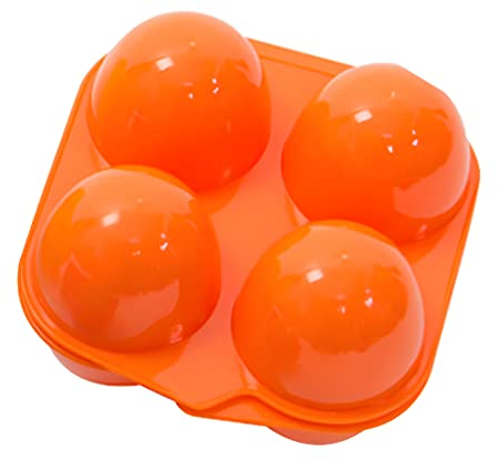 RoseFlower 4 Grid Egg Carrier With Buckle - Portable Outdoor Storage Container, Fridge Tray, House, Helter Skelter - Effective Shock-Proof #3