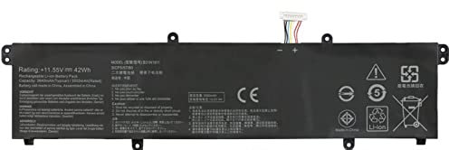 ASKC B31N1911 Laptop Battery for Asus VivoBook Flip 14 A413FA D413DA D413IA M413DA TP420IA TM420IA F413JA X413FA X421DA X421FA X421EA X421EP R413DA K413FA S433EA 42Wh