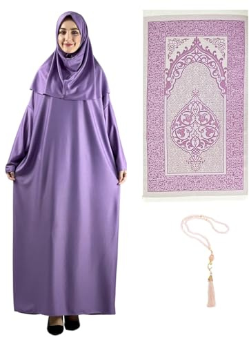Prien Robe Longue De Priere Pour Femme Avec Tapis De Hijab, Vetement Pour Femmes, Abaya Islamique, Robe Musulman