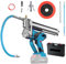 LIROPAU Akku Fettpresse, 10000 PSI Fettpresse Batteriebetrieben Elektrische Fettpresse Kompatibel mit Makita 18V Lithium Akku, 45cm Schlauch und Schnellverschlusskupplung (Ohne Akku) (A)