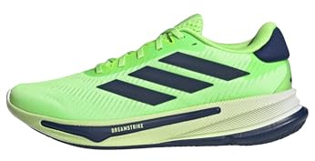 Adidas Men's Supernova Ease Running, Lime Burst/Dark Blue/White, 8.5