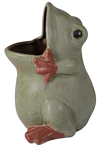 CLISPEED 1pezzi Piante Da Fioriera Da Tavolo Contenitore Per Piante in Vintage Design Adatto Cactus e Violette Africane Per Scrivanie Davanzali Bagni e Piani Lavoro