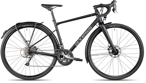 Axess Creed EQ Gravelbike | 28 Zoll | 16-Gang Schaltung | Straßenausstattung