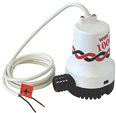 Marindränkbar pump ''MP-1000'', upp till 4 200 l/h, max. 4 m stödhöjd, 12 V/3 A