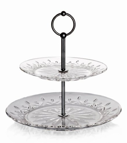 Etagere Konfektetagere Gebäcketagere Betterford Transparent 30 cm Kristall