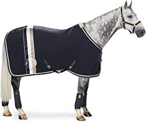 Eskadron Abschwitzdecke Fleece Stripe oxfordnavy Pferdedecke Heritage 19/20, PikEsk19_ZwK_Gr.:XXL