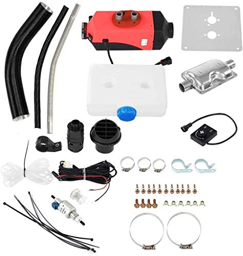 8KW Riscaldatore A Gasolio Con LCD Display, 12V Parcheggio Carburante Aria Riscaldatore Auto Camion Carburante Riscaldatore Per Camper Trailer Camion Barche-12V-F