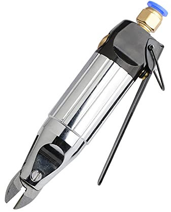 Toplionace Alicates de Corte Neumático de Aire de HS-5A, Tijeras de Corte Diagonal Neumáticas, Alambre de Cobre de Plástico, Cizalla de Corte de Alambre de Hierro Suave