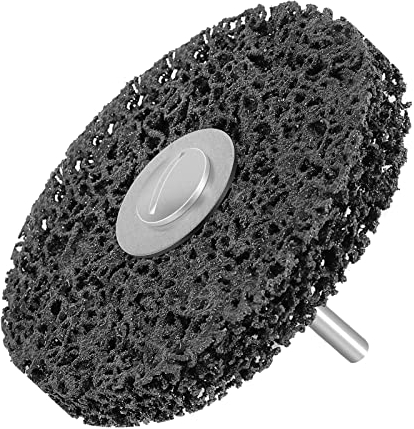 Shineboc Grinding Discs, 4 Inch Nylon Discs Stripping Wheel, Rust Removal Grinding Disc for Metal Steel Grinding Polishing (Black)