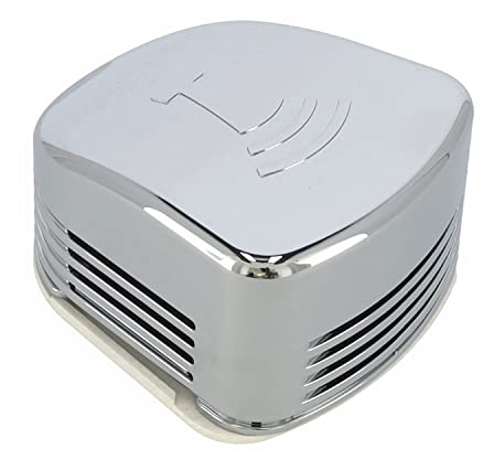 wellenshop Signalhorn Boot 12 V 100dB verchromt akustisch Nebelhorn Notsignal Schiffshorn