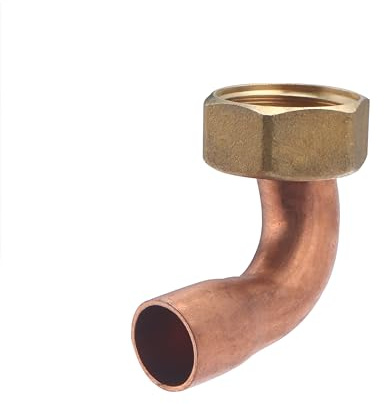 Raccordo curvo 2 pezzi saldare femmina 1/2 - Ø12 | Connessione resistente e durevole | Per impianti idraulici e riscaldamento | Installazione sicura e precisa | Montaggio semplice | QUICK PLOMBERIE