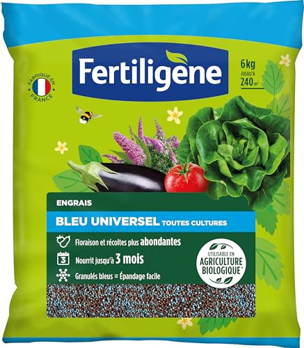 Engrais granulés bleu universel UAB 6 kg