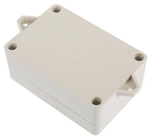 Uonlytech Boîte de Jonction Étanche pour Câbles et Équipements en Plastique Blanc Structure Simple et Design Pratique, pour Usage Intérieur et Extérieur