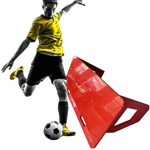 Fußball Rebounder Fußball Rebounder Board Trainer Für Das Training Von Sportlern, Aufprallresistent Groß Fußball-Passierwand Fußball Kickback Rebound Board, Hinterhof Park Turnhalle Schulgebrauch (Co