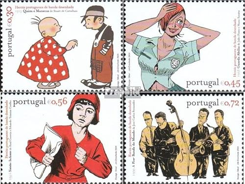 Prophila Collection Portugal 2851-2854 (kompl.Ausg.) postfrisch ** MNH 2004 Comicfiguren (Briefmarken für Sammler) Comics
