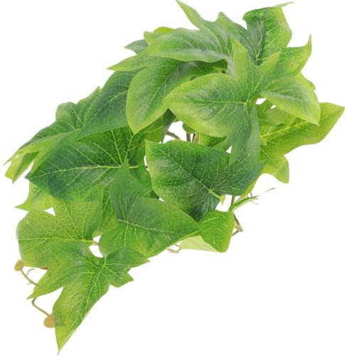 OSALADI Fausses Plantes pour Terrarium Plante de Terrarium en Plastique Plantes Suspendues pour Serpent Dragons Barbus Lézards