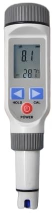 CCGHTR Compteur de Sol Testeur de pH numérique, précision 0,1 pH 0-14, étanche, for Aliments, vin, bière, Sol hydroponique, ATC, testeur de pH ℃/℉