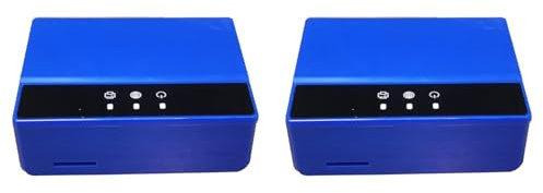 Tacdas 2X Server di Stampa Bluetooth Ethernet WiFi, Trasforma La Tua Stampante USB in Una Stampante Wireless. Spina UE