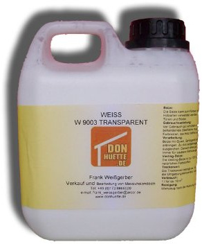 Beize Holzbeize weiss 1000ml