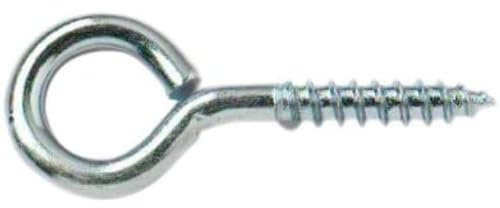 Merriway® BH00107 65 mm stål zinkpläterad skruvöga (paket med 4)