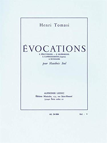 EVOCATIONS - Oboe