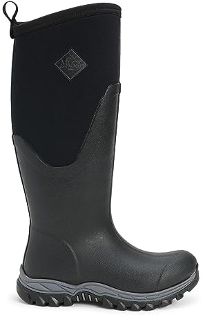 MUCK Women's Arctic Sport II Tall Boot, Black, Size 7(M)