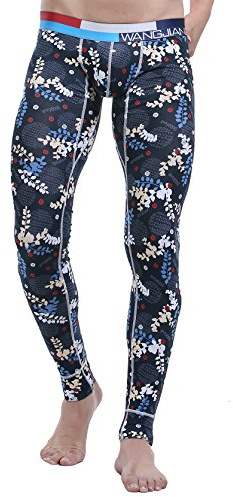 ARCITON Hombre Pantalones Largos Calzoncillos Cómoda y Suave Ropa Interior Térmica Hombre Leggins
