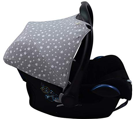 JYOKO KIDS CAPOT COMPATIBLE AVEC MAXICOSI CABRIOFIX WHITE STAR